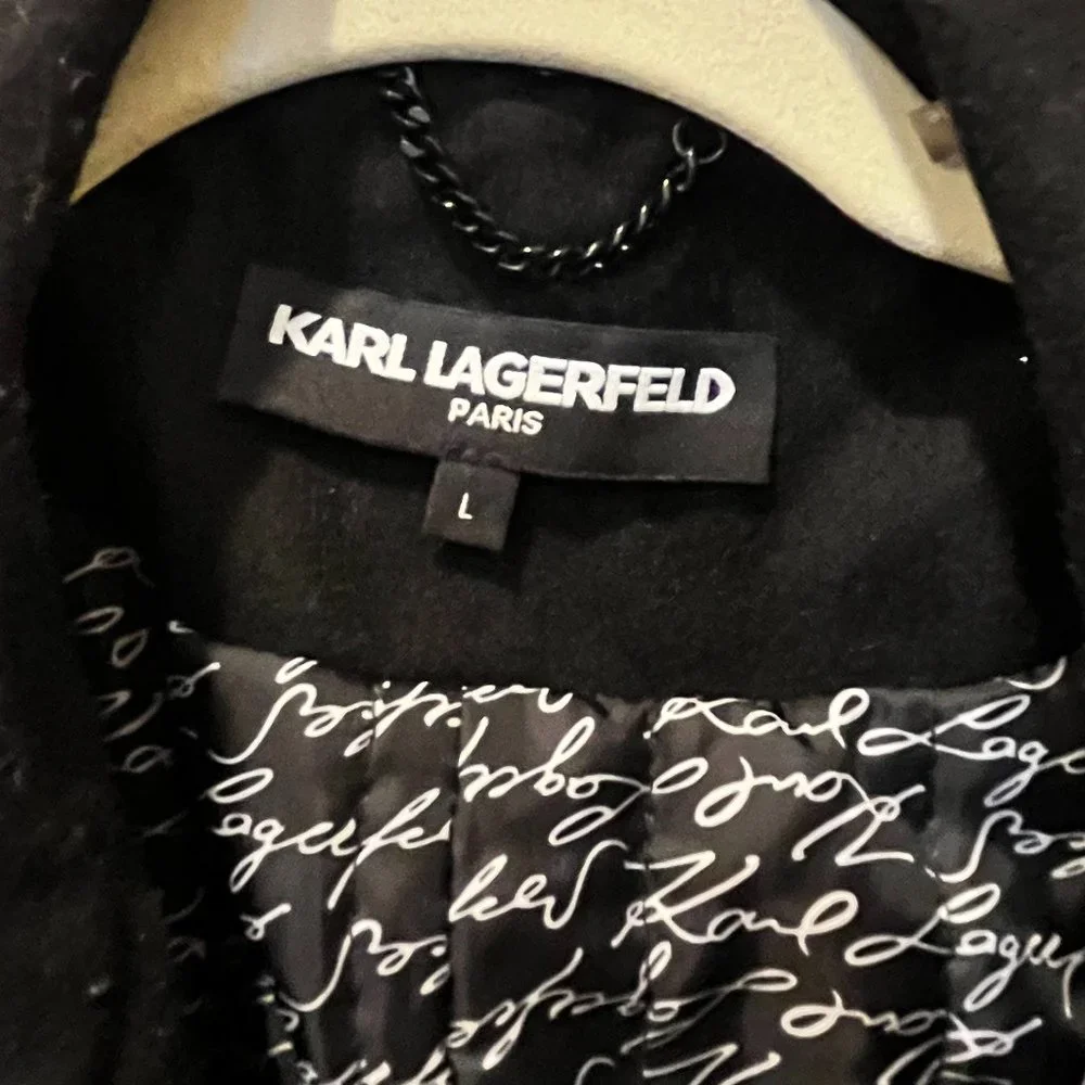 Karl Lagerfeld Wool winter coat - Picture 2 of 7